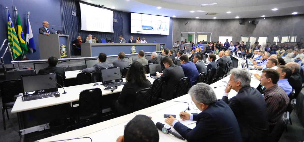 Abertura do ano legislativo da Câmara Municipal de Teresina