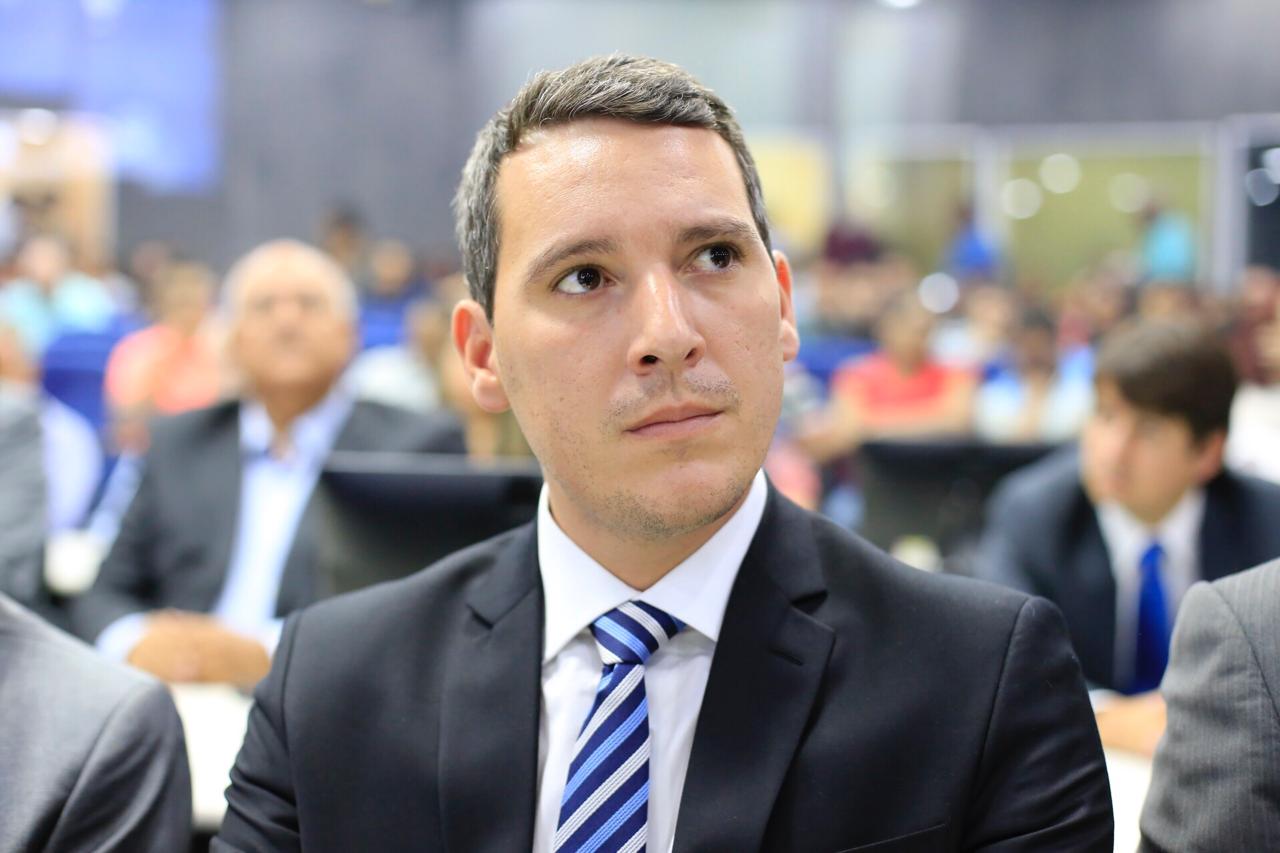 Vereador Italo Barros, durante abertura do ano legislativo