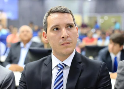 Vereador Italo Barros, durante abertura do ano legislativo