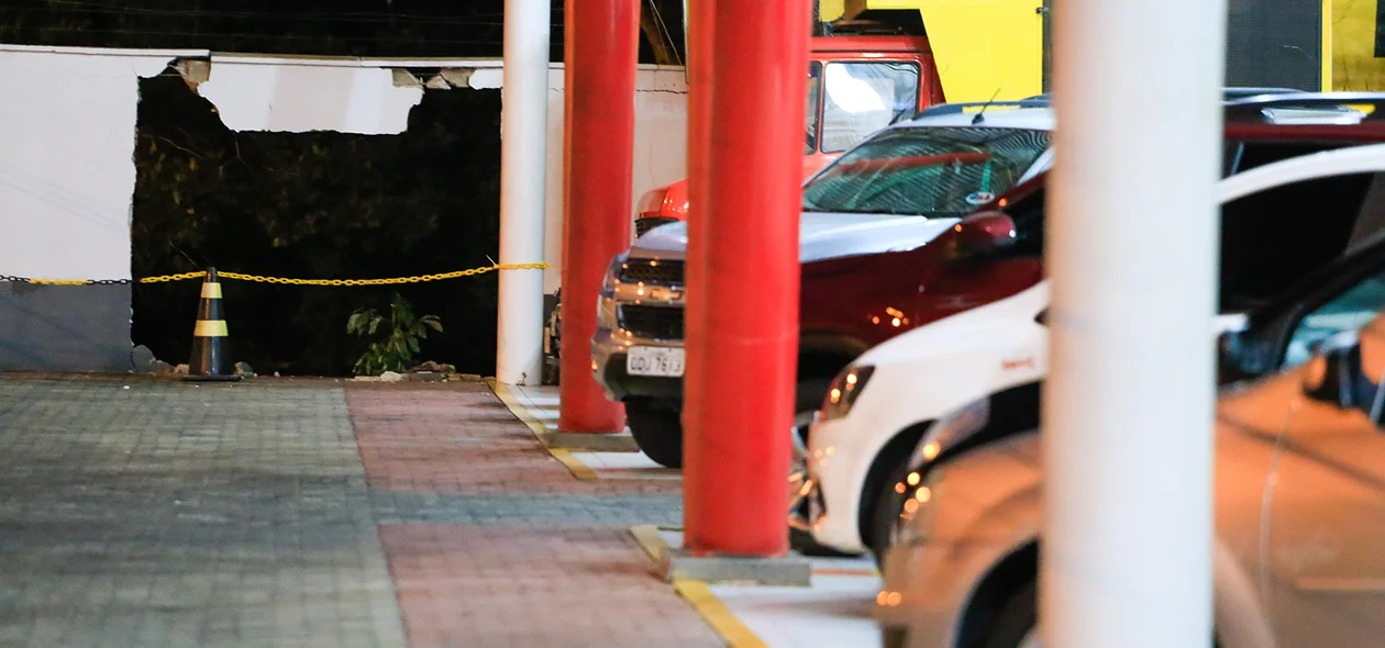 Acidente no Show Auto Mall em Teresina 