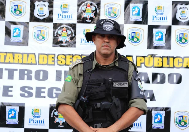 Capitão Audivam Nunes, da Polícia Militar
