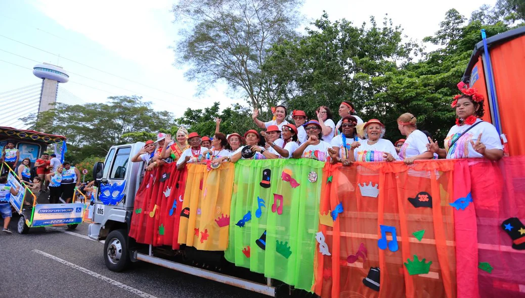 Desfile de caminhões do Corso 2018 de Teresina