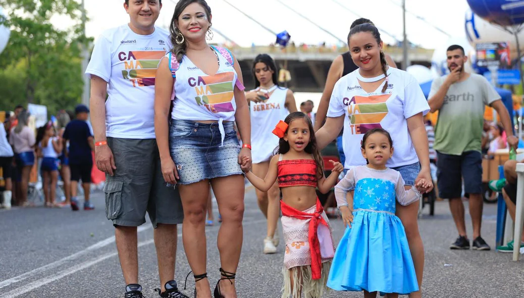 Família participa do Corso 2018 de Teresina
