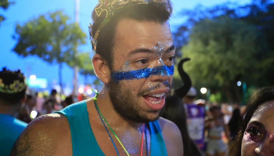 Folião já participa há muitos anos do Corso de Teresina