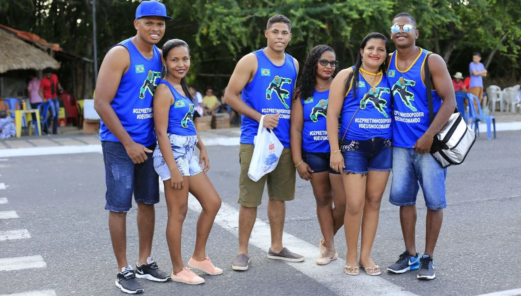 Grupo de amigos no Corso 2018