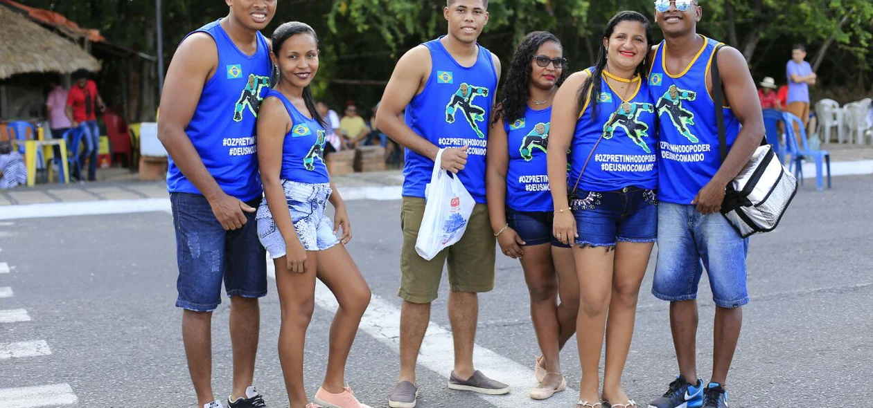 Grupo de amigos no Corso 2018