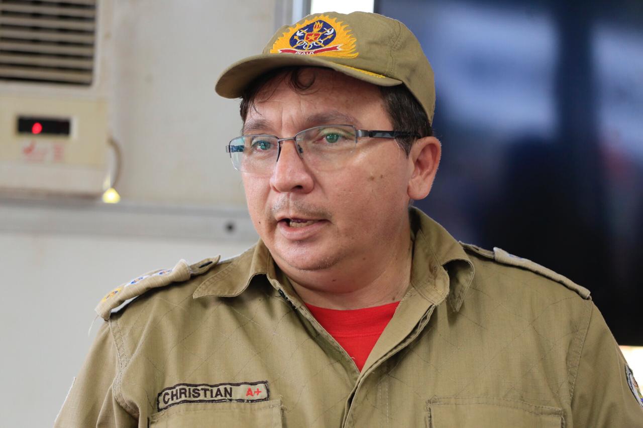 Major Christian, do Corpo de Bombeiros