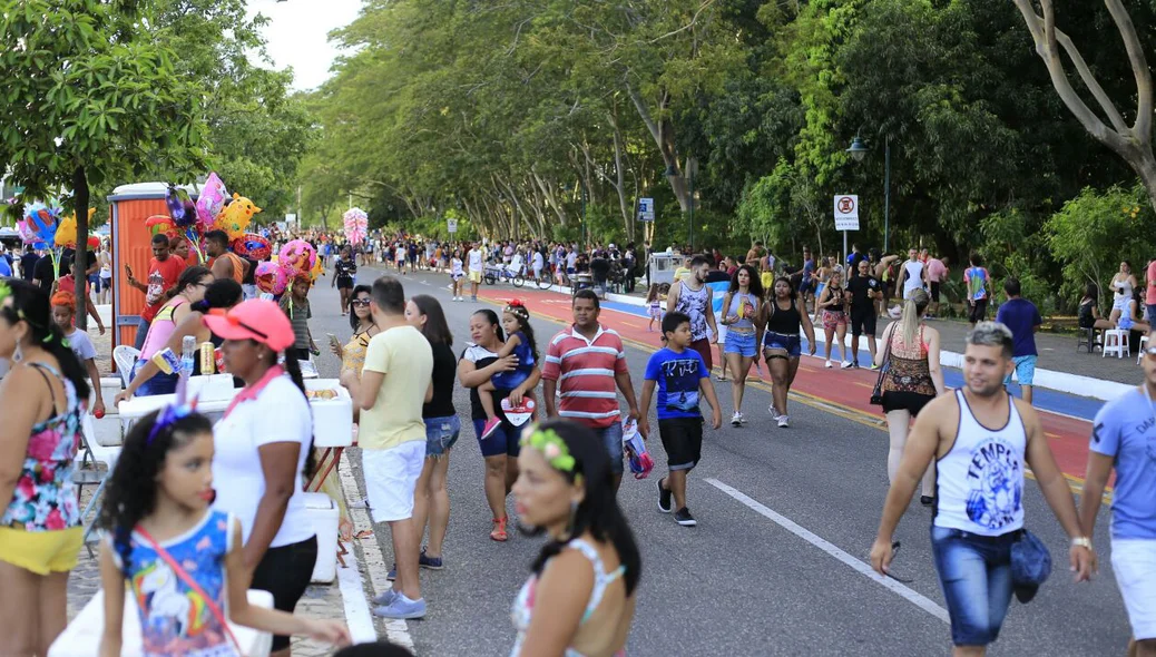 Movimentação durante o Corso de Teresina 2018