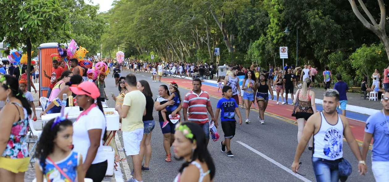 Movimentação durante o Corso de Teresina 2018