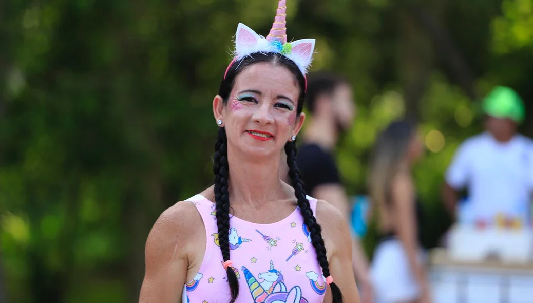 O unicórnio continua sendo tendência no carnaval