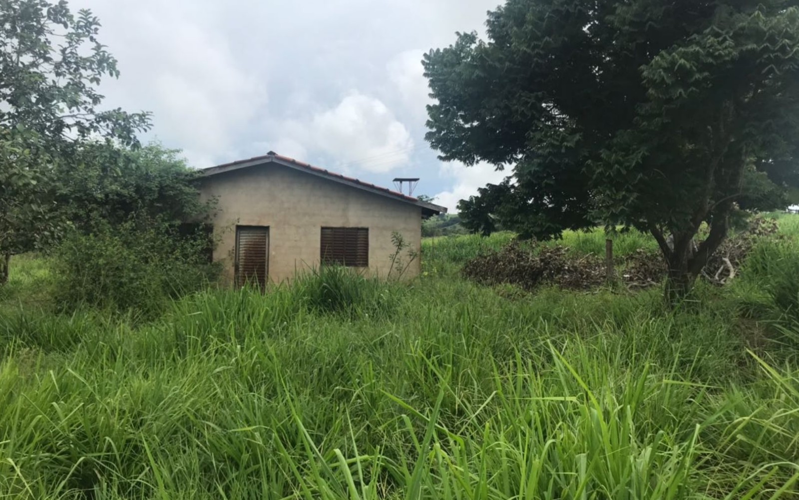 Casa abandonada onde o corpo foi levado 