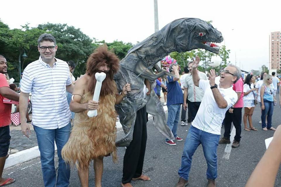 Luciano Nunes e Firmino Filho estiveram juntos no Corso de Teresina