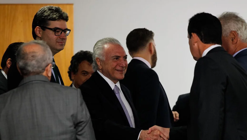 O deputado Luciano Nunes também esteve na audiência a convite de Themístocles