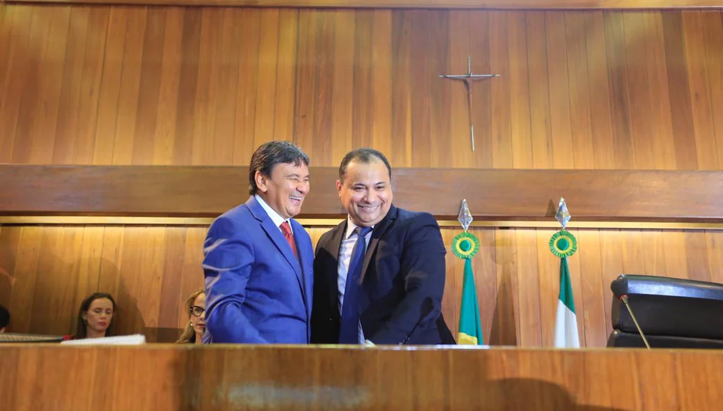 Wellington Dias e Evaldo Gomes