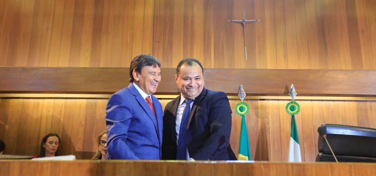 Wellington Dias e Evaldo Gomes
