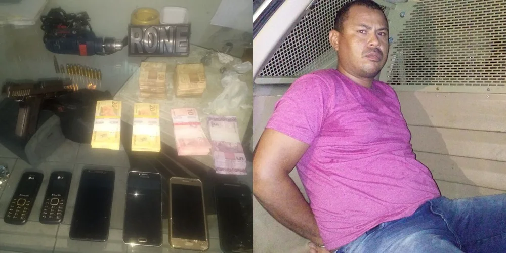 Assaltante de banco é preso pela Polícia Militar em Teresina