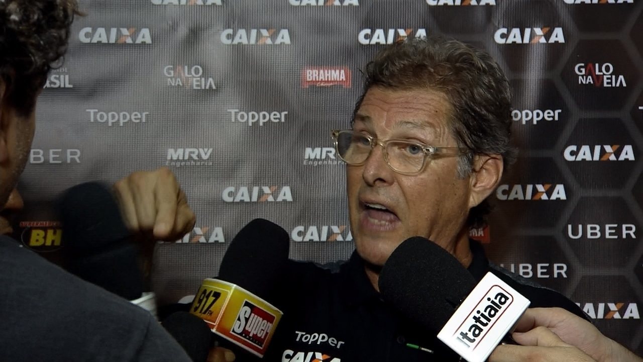 Técnico do Atlético Mineiro, Oswaldo Oliveira
