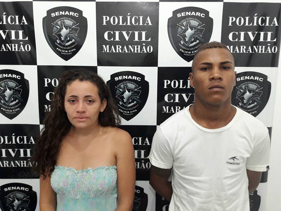 Acusados de comercializarem drogas na cidade de Timon