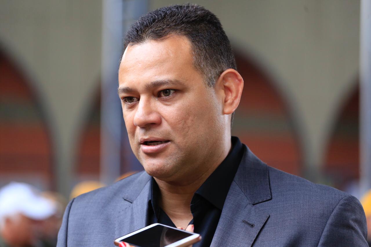 Delegado Riedel Batista durante o lançamento da Operação Carnaval 2018