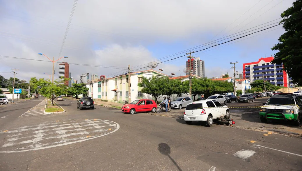 Local onde ocorreu o grave acidente