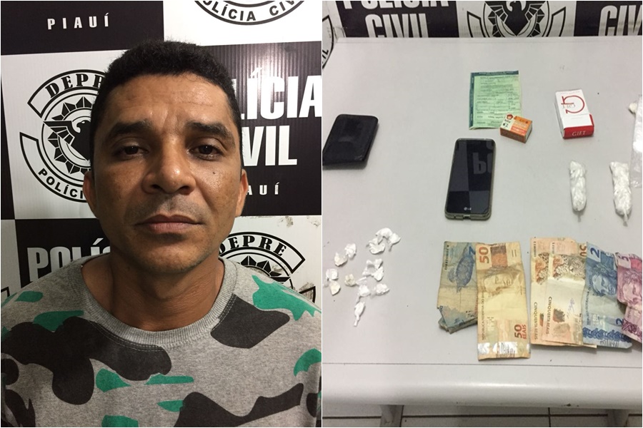 Marcos Antônio Borges de Sousa foi preso em flagrante