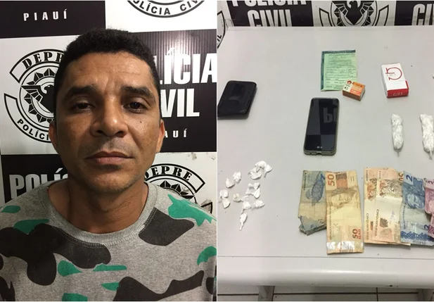 Marcos Antônio Borges de Sousa foi preso em flagrante