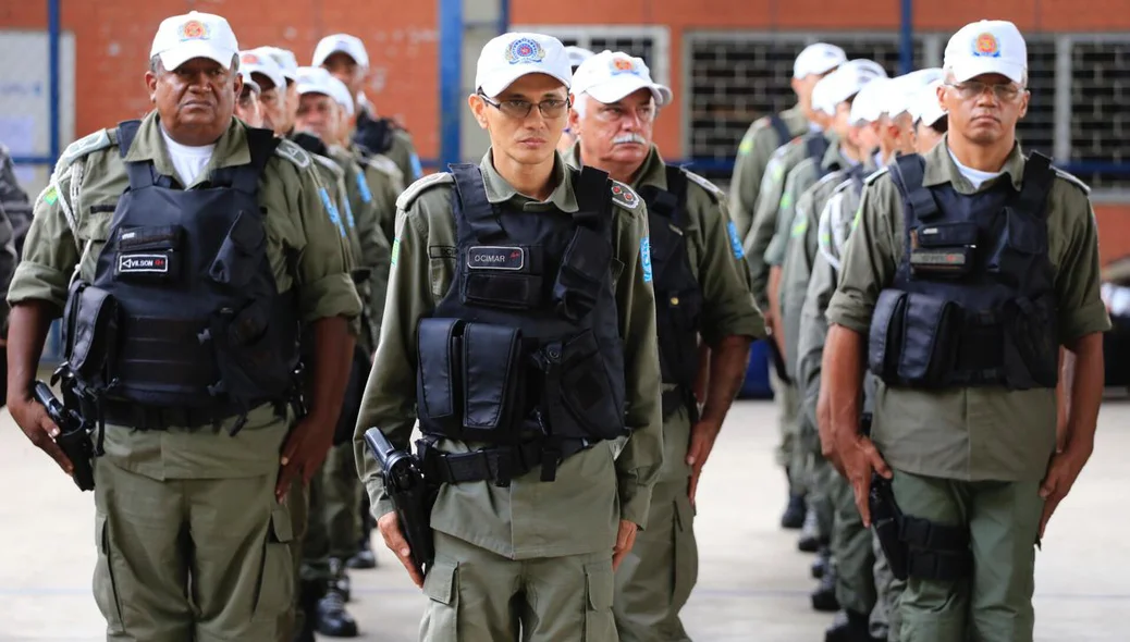 Membros da Força de Segurança do Estado do Piauí