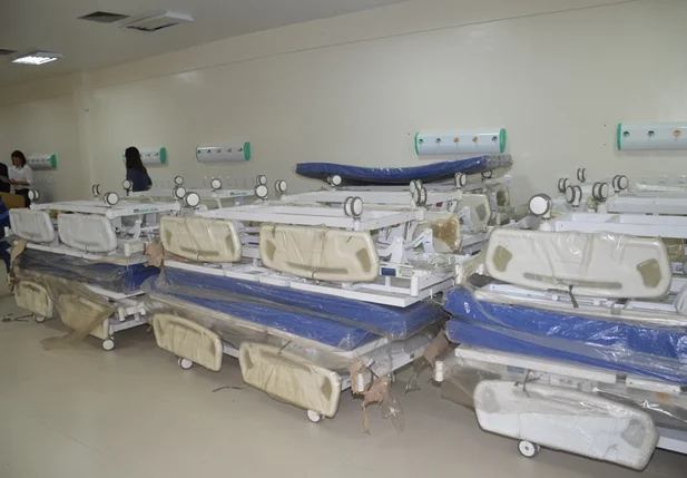 Parte dos equipamentos entregue ao Hospital