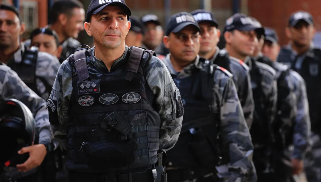 Policiais do BPRone