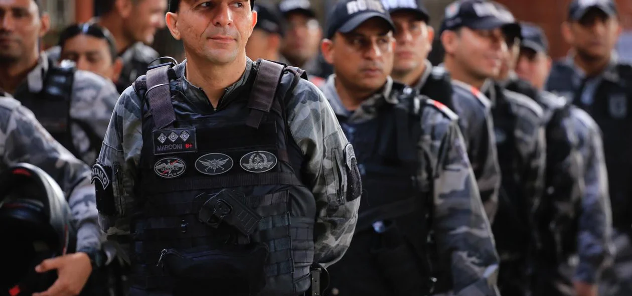 Policiais do BPRone