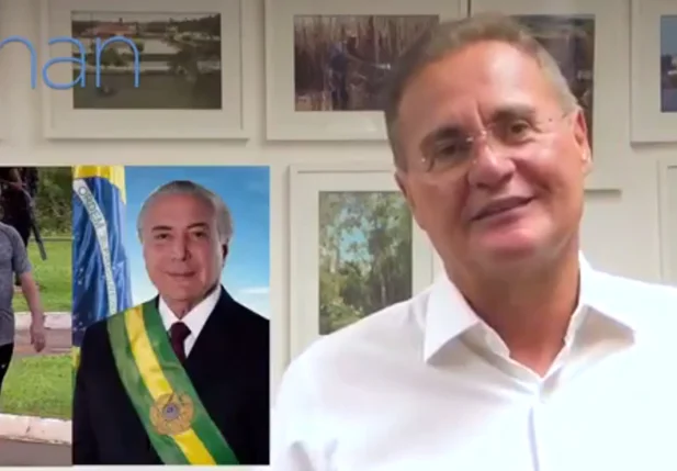 Senador Renan Calheiros publica vídeo criticando reforma da Previdência e o presidente Michel Temer