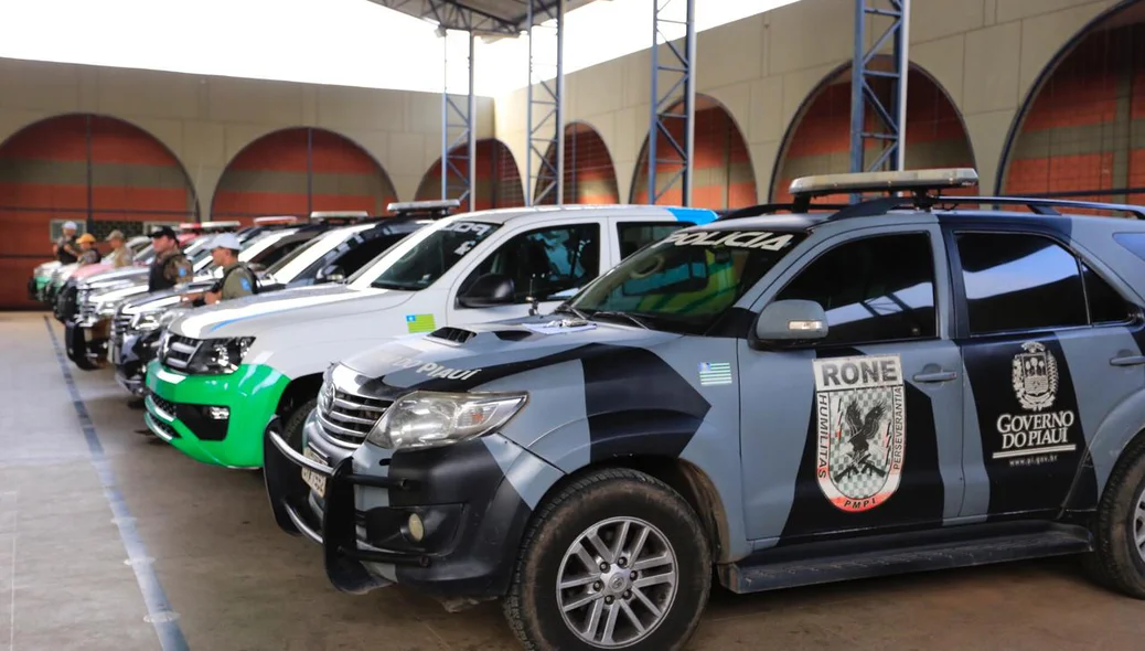Viaturas da Polícia Militar do Piauí