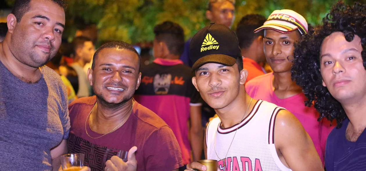 Foliões no carnaval de Altos