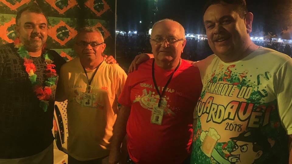 Silas Freire no carnaval de Água Branca