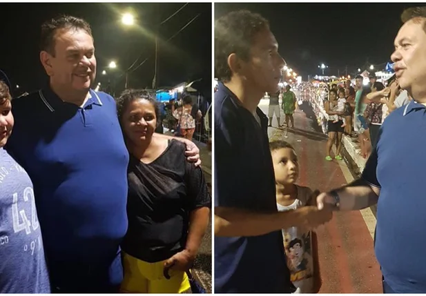 Silas Freire no carnaval de Parnaíba