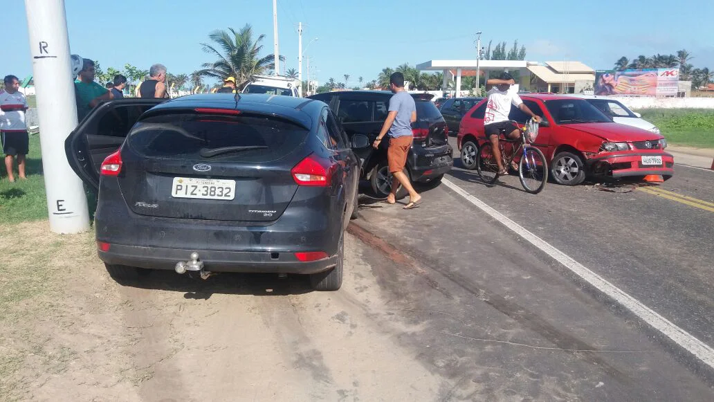 A vítima foi encaminhada ao hospital do município