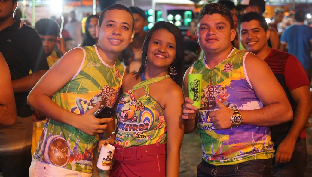 Foliões curtem o Carnaval de Altos