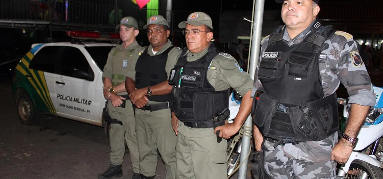 Polícia Militar do Estado do Piauí ajudou na segurança do Carnaval em Água Branca