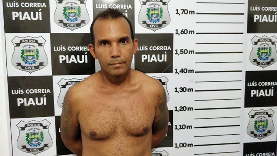 Ricardo Valério, foragido da polícia do Pernambuco,preso em Luís Correia