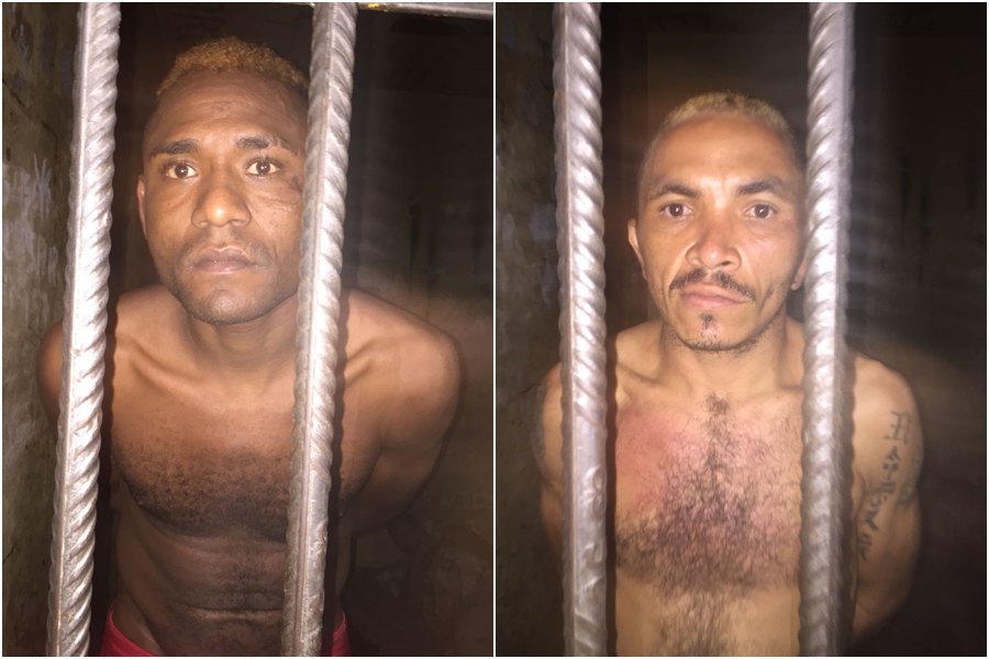 Zé Gotinha e Blade foram presos pelos policiais militares de União