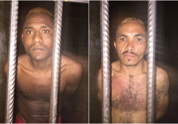 Zé Gotinha e Blade foram presos pelos policiais militares de União