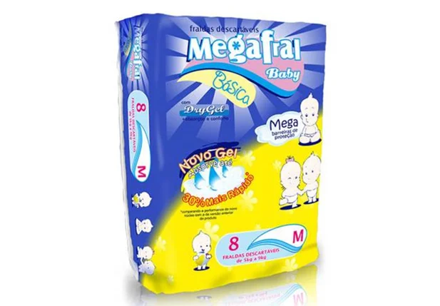 Anvisa proibe fabricação, venda e distribuição de fralda Megafral