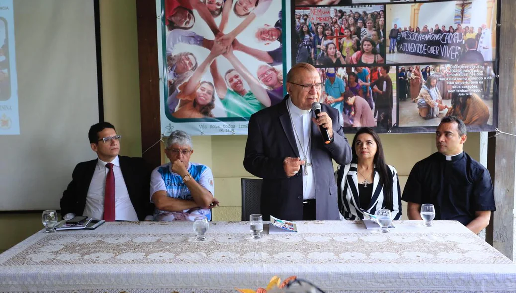 Dom Jacinto, arcebispo da Arquidiocese de Teresina