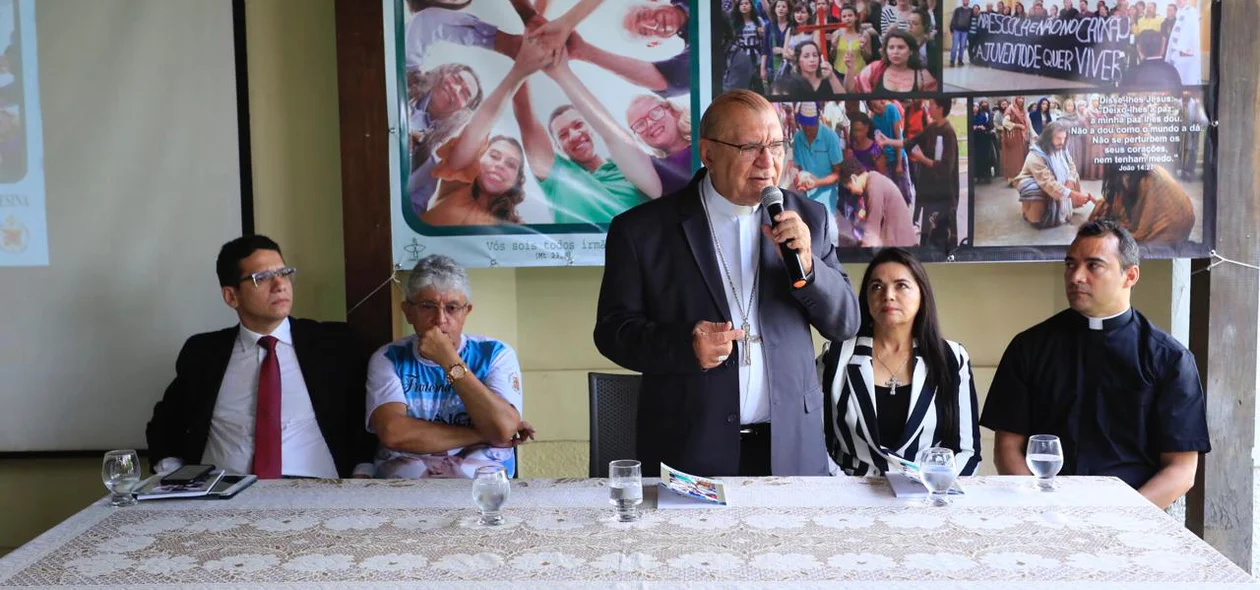 Dom Jacinto, arcebispo da Arquidiocese de Teresina