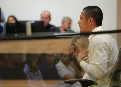 Igor Gabriel prestou depoimento no 1º Tribunal do Júri
