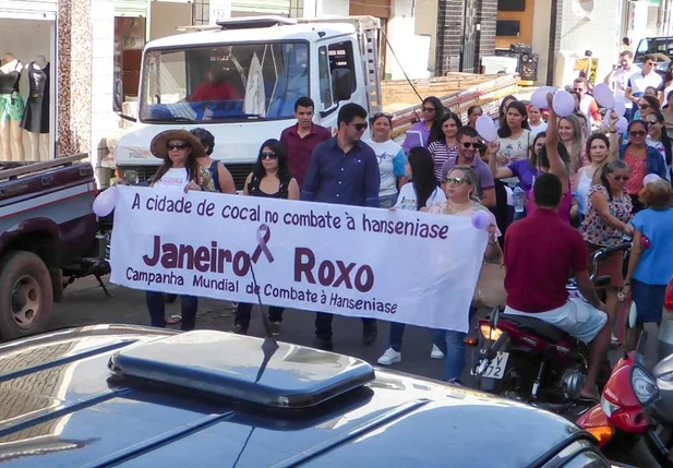 Campanha contra hanseníase