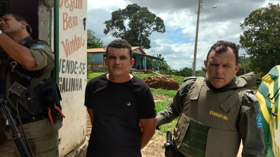 Raimundo Nunes, preso por tráfico em Buriti dos Lopes