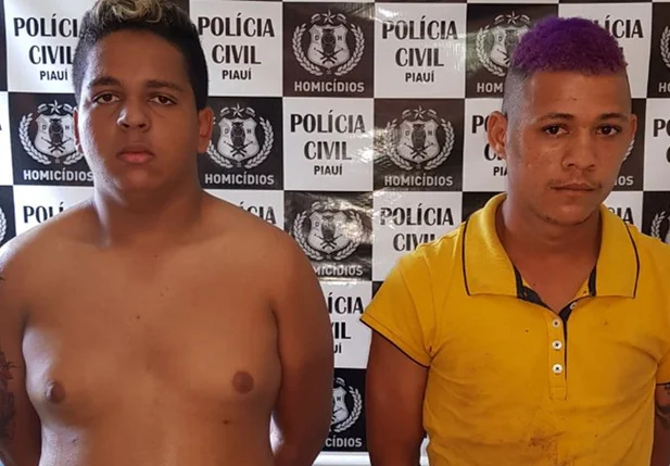 Wanderson da Silva Bispo e Gildene Silva Gomes foram presos vendendo drogas
