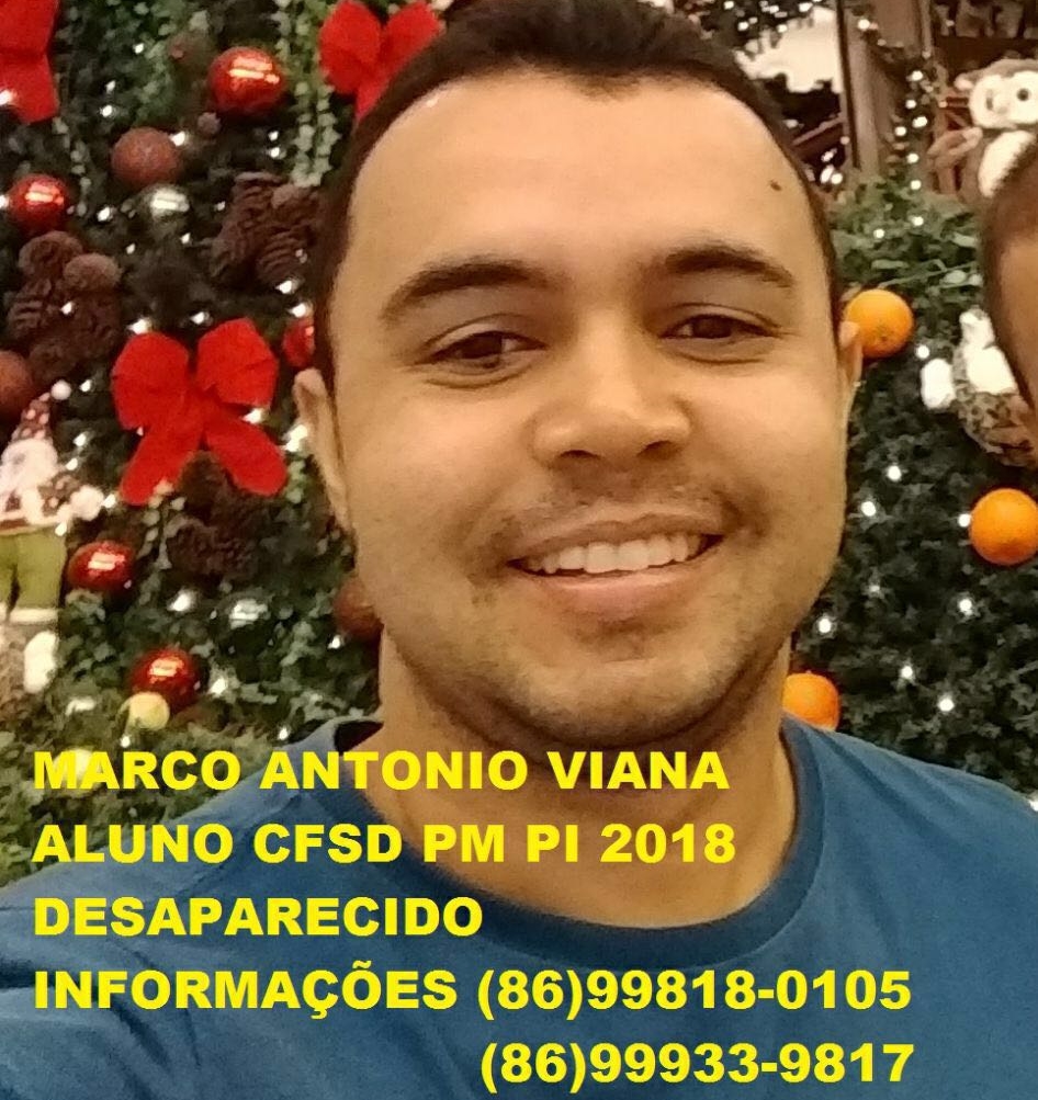 Marco Antônio Viana está desaparecido