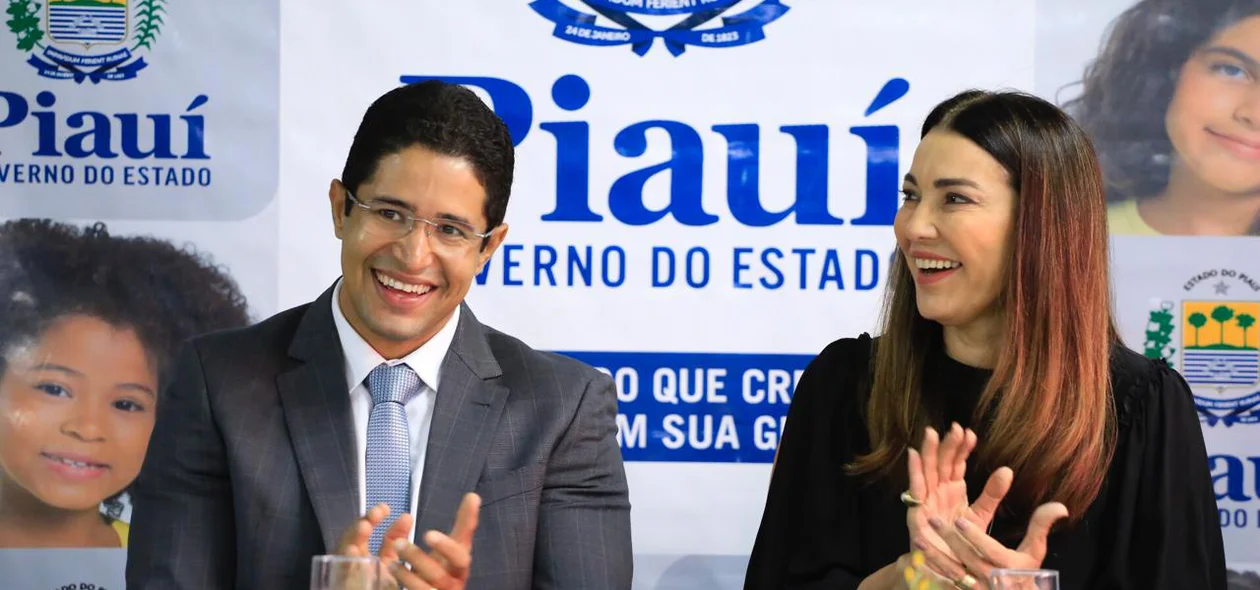 Controlador-geral do Estado, Nuno Fernandes ao lado da vice-governadora Margarete Coelho
